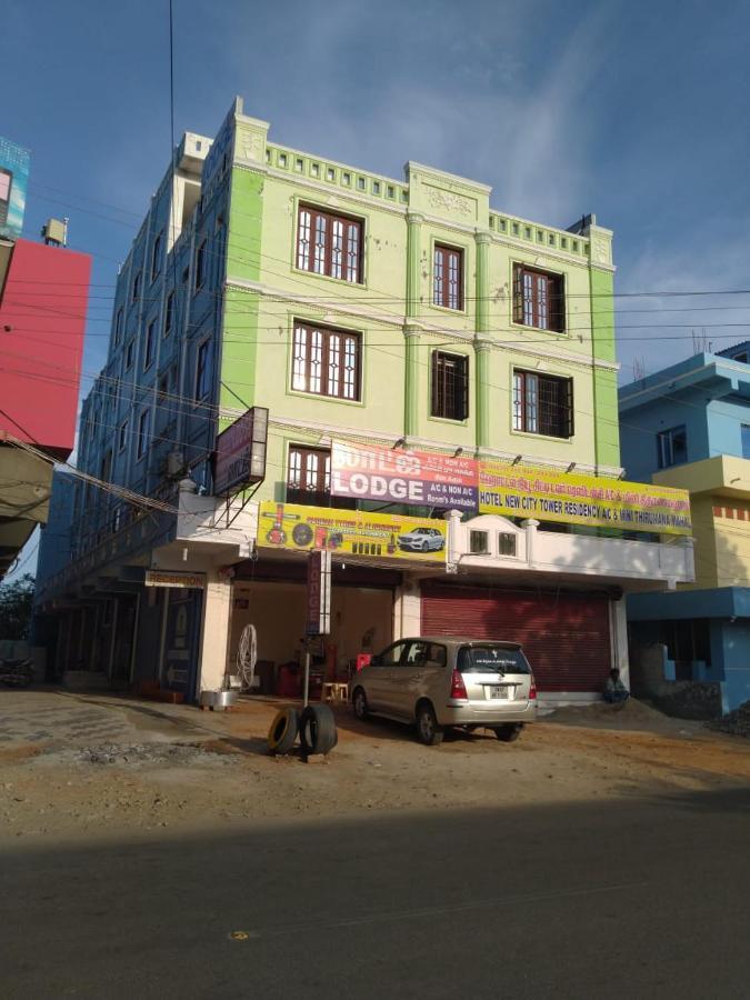 New City Tower Residency Thiruchendur Bagian luar foto